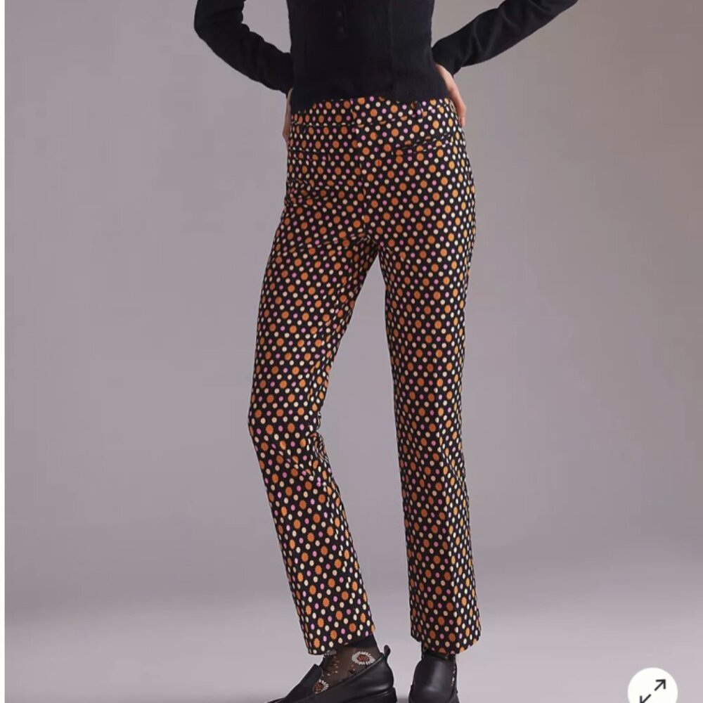 Anthropologie Maeve Kick Flare Trouser Pants